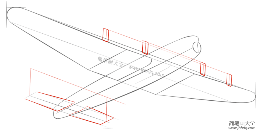如何画兰开斯特轰炸机