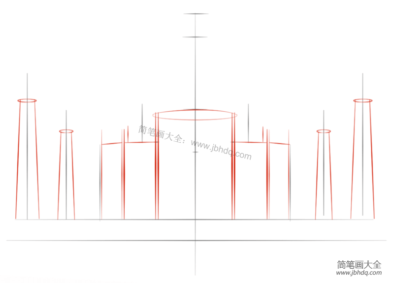 教你画泰姬陵