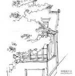 速写徽派建筑的绘画教程