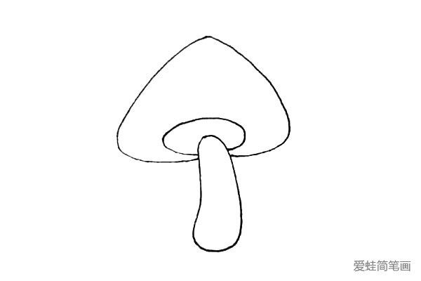 漂亮的蘑菇怎么画