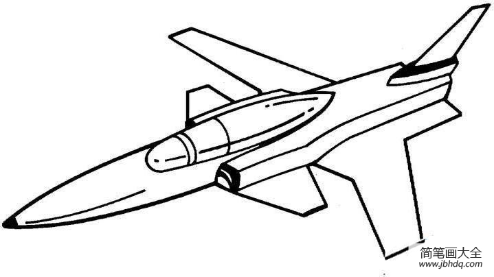 飞机简笔画