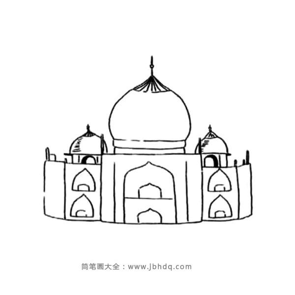 世界著名建筑泰姬陵