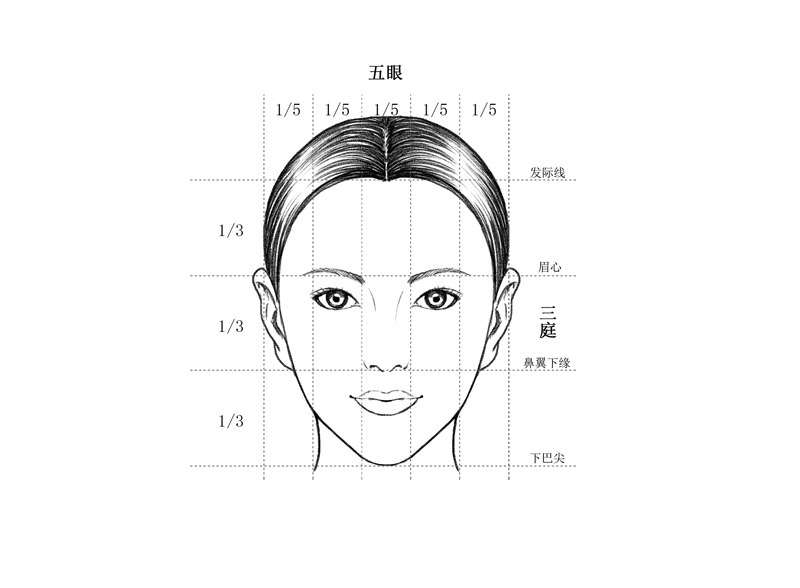 如何画好人脸?