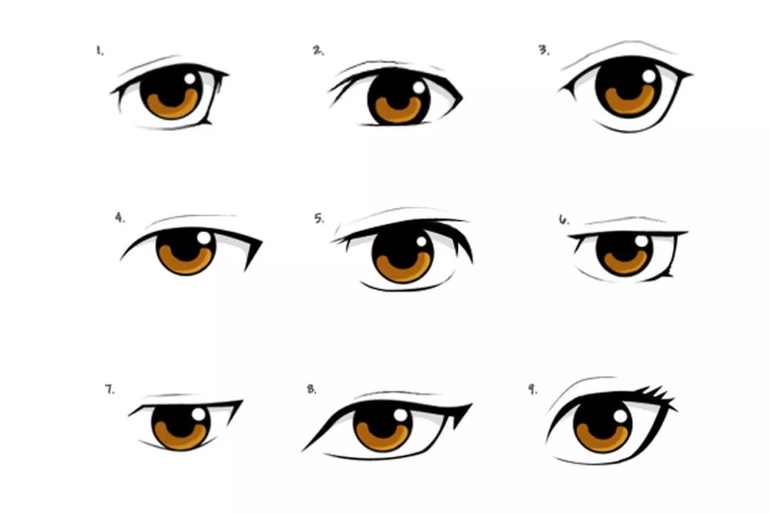 眼睛怎么画?漫画美少女眼睛画法教程