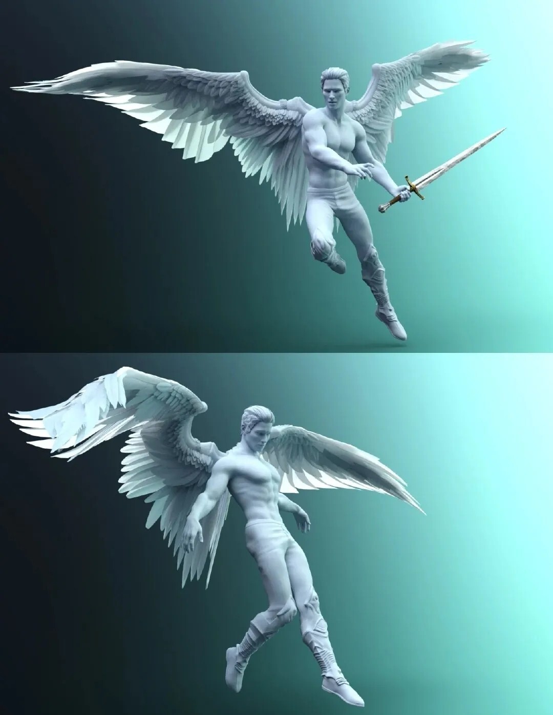 【素材】天使的翅膀参考