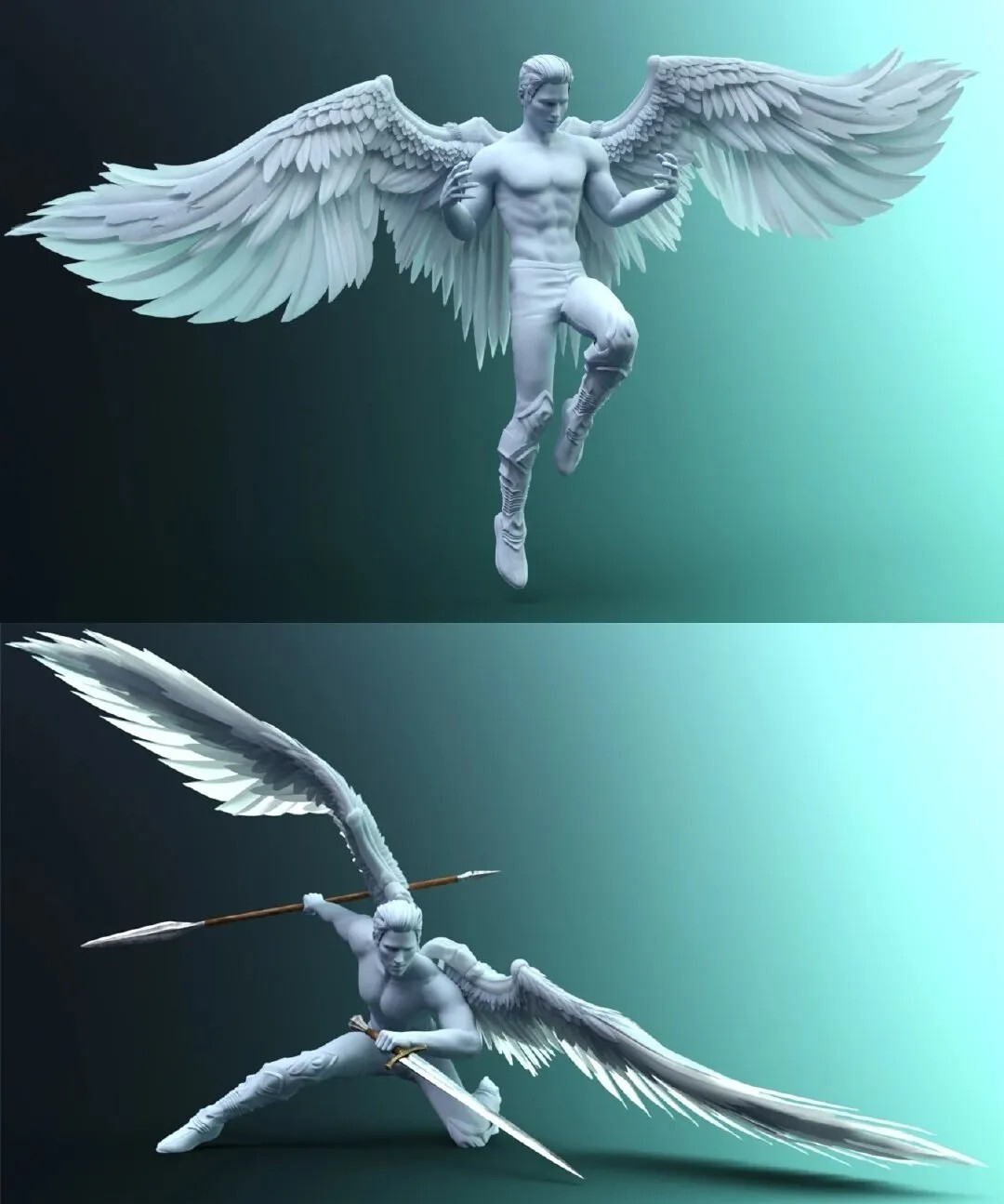 【素材】天使的翅膀参考