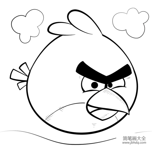 愤怒的小鸟简图图片