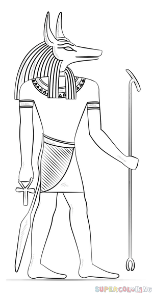 古埃及图片简笔画图片