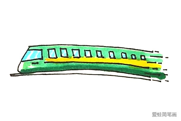 绿皮火车怎么画(超像)图片