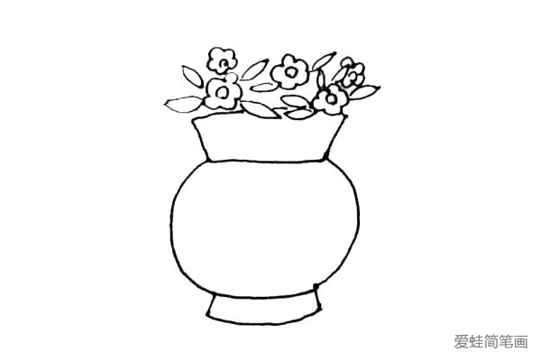梯形花瓶简笔画图片